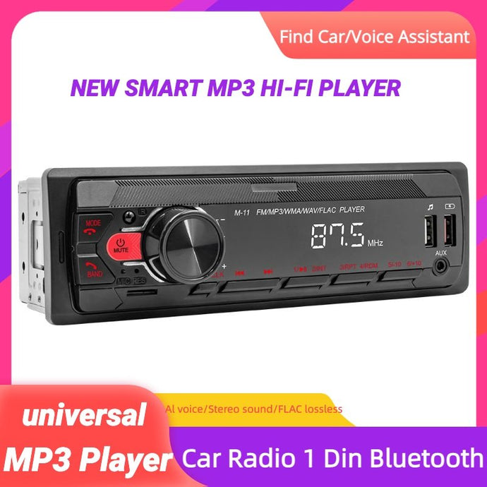 Auto Rádio Multimídia Bluetooth Automotivo MP3 Player FM estéreo - PopLarWeb