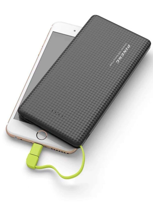 Carregador Portátil Pineng Power Bank para V8/Lightning Bateria 10000Mah - PopLarWeb