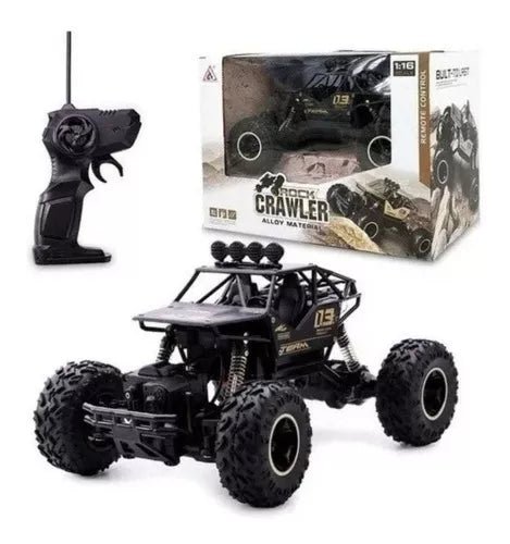 Carrinho de controle remoto 4x4 Metal Crawler RC 2.4 Monster Truck (Do Brasil) - PopLarWeb