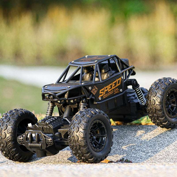 Carro de Brinquedo Modelo de monstro off-road de montanha controle remoto 4WD, 1:16 para crianças - PopLarWeb