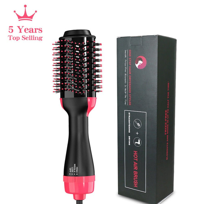 Escova Modeladora LISAPRO 3 Em 1 one-step, volumizer e styler, 1000w - Hot Air Styler™ 2023 - PopLarWeb