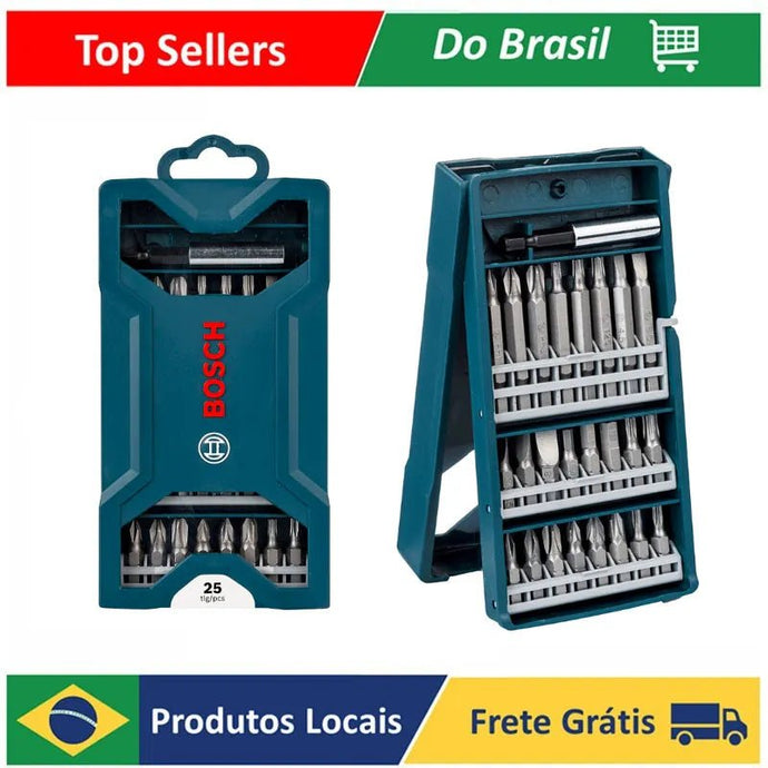 Jogo de ponteiras 25 peças X-Line Bosch 2607017400000 - PopLarWeb