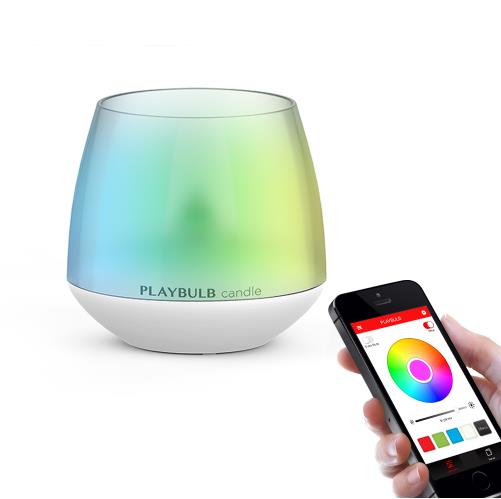 Luminária Vela Playbulb Led Rgb Bluetooth Decoração - PopLarWeb