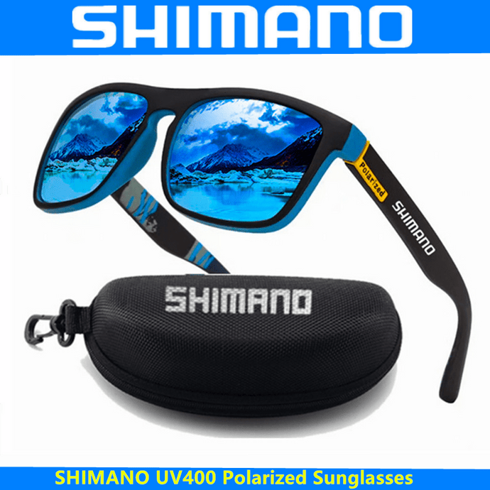 Óculos Shimano Polarizados Unissex, Proteção UV400 para atividades esportivas ao ar livre - PopLarWeb