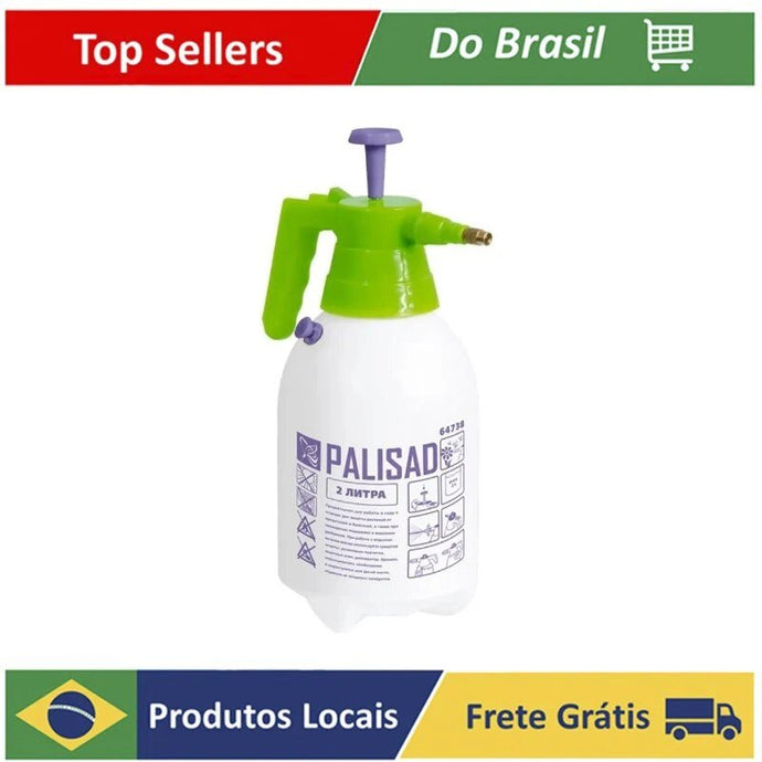 PULVERIZADOR 2LT C/ BOMBA/VÁLVULA DE PRESSURIZAÇÃO PALISAD 647388 - PopLarWeb