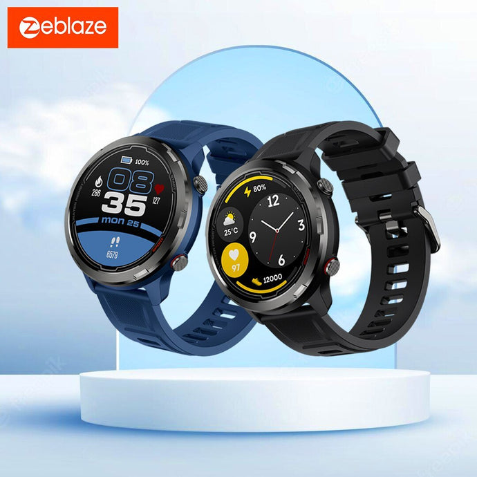 Smartwatch Zeblaze Stratos 2 GPS com Display AMOLED, Monitor de Saúde 24h e Resistência 5 ATM - Estilo e Desempenho - PopLarWeb