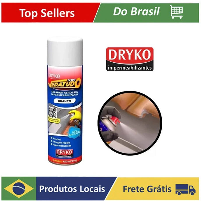 Spray Vedatudo Multiuso Impermeabilizante Dryko 400ml - PopLarWeb