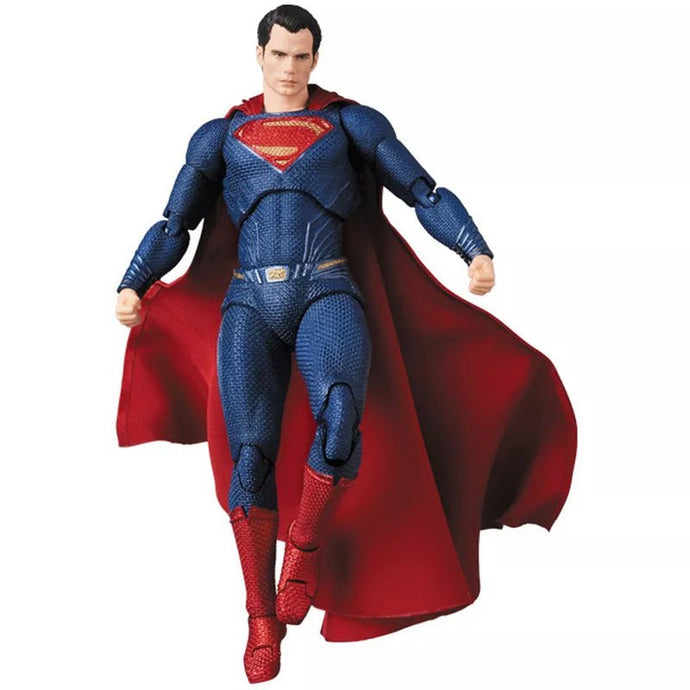 Superman Coleção Mafex Justice League Cód. 057 DC Comics 16 cm - PopLarWeb