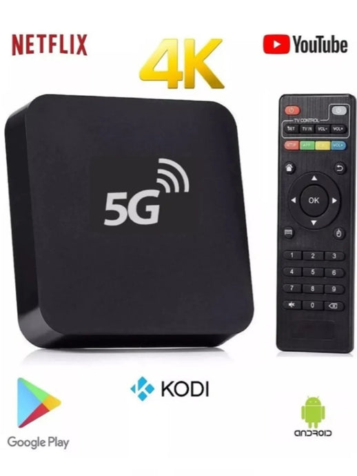 TV Box Smart MXQ Pro com Android 11.1, 5G, 4K, 512GB e Wi-Fi: Potencialize sua Experiência de Streaming - PopLarWeb